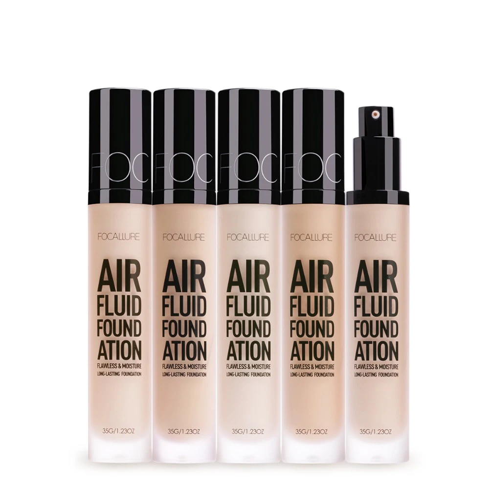 

New AIR FLUID FOUNDATION Moisturizing Natural Foundation Base Long Lasting Waterproof Women Makeup
