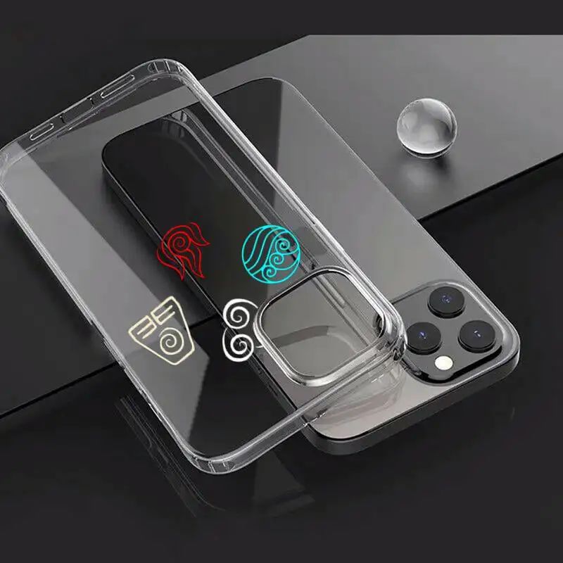 

anime Avatar The Last Airbender Phone Case Transparent for iPhone Samsung A S 11 12 6 7 8 9 30 Pro X Max XR Plus lite