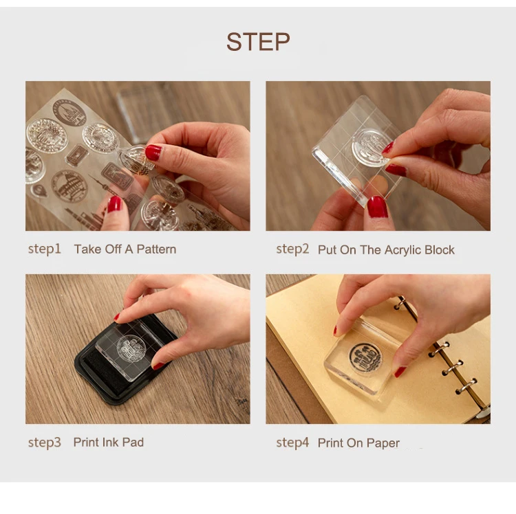 1 лист Винтаж функциональный уплотнения ежедневник запись/контрольный список