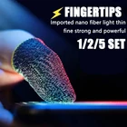 125 пар игровой чехол для пальцев для мобильных игр LOL PUBG дышащий чехол для пальцев сенсорного экрана Защита от пота игровые аксессуары