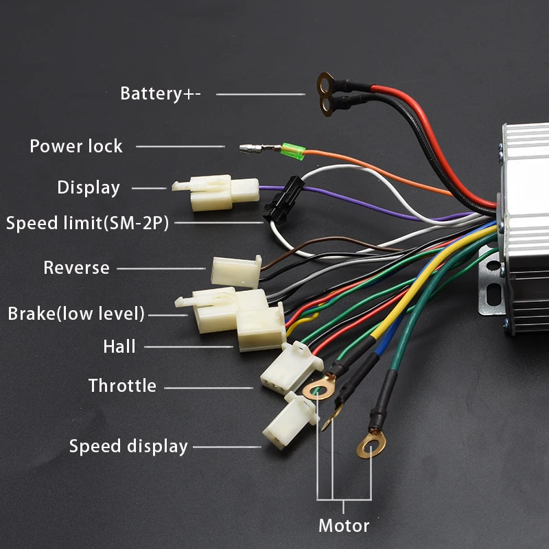 Бесщеточный контроллер Unite 48 В 60 750 Вт BLDC двигателя без щетки для электрического