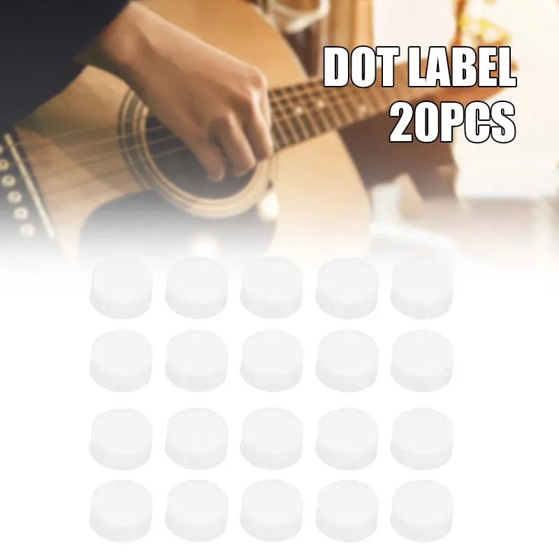 

Mother of Pearl Guitar Dots Inlay Fingerboard Fret Dots DIY Instrument Accessories for Electric Guitar Ukulele Bass FK88