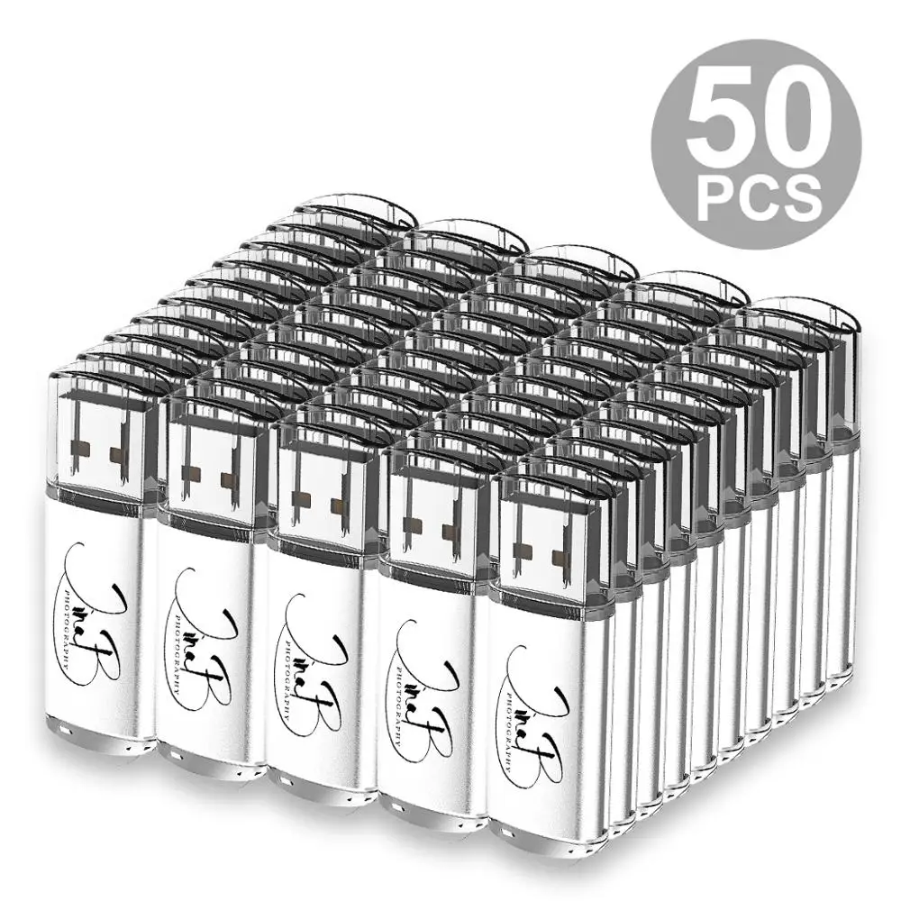 USB флеш накопитель с прямоугольной гравировкой и логотипом на заказ 50x4 Гб карта