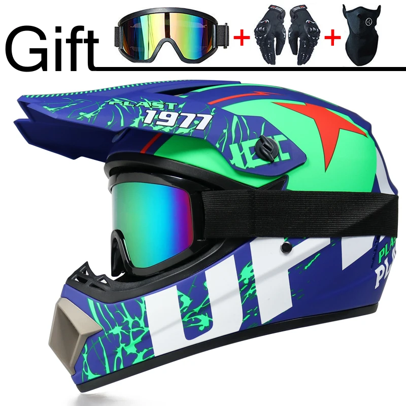 Новый внедорожный шлем горный велосипед мотоциклетный ATV DOT 3 Бесплатный подарок
