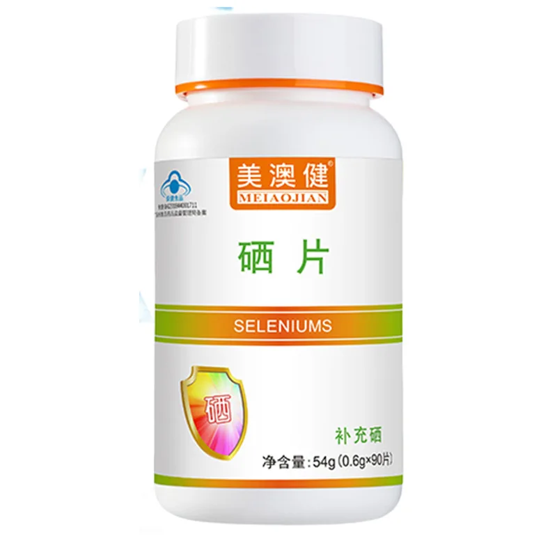 

Meiaojian Selenium-enriched Yeast Tablets 600mg/tablet * 90 Tablets People Health Care Products Adult Middle Aged and Elderly 24