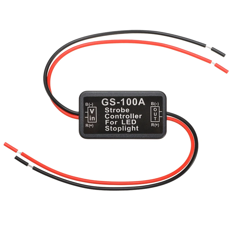 MAYITR 2 шт. GS 100A Автомобильный светодиодный стоп светильник Strobe Flash контроллер