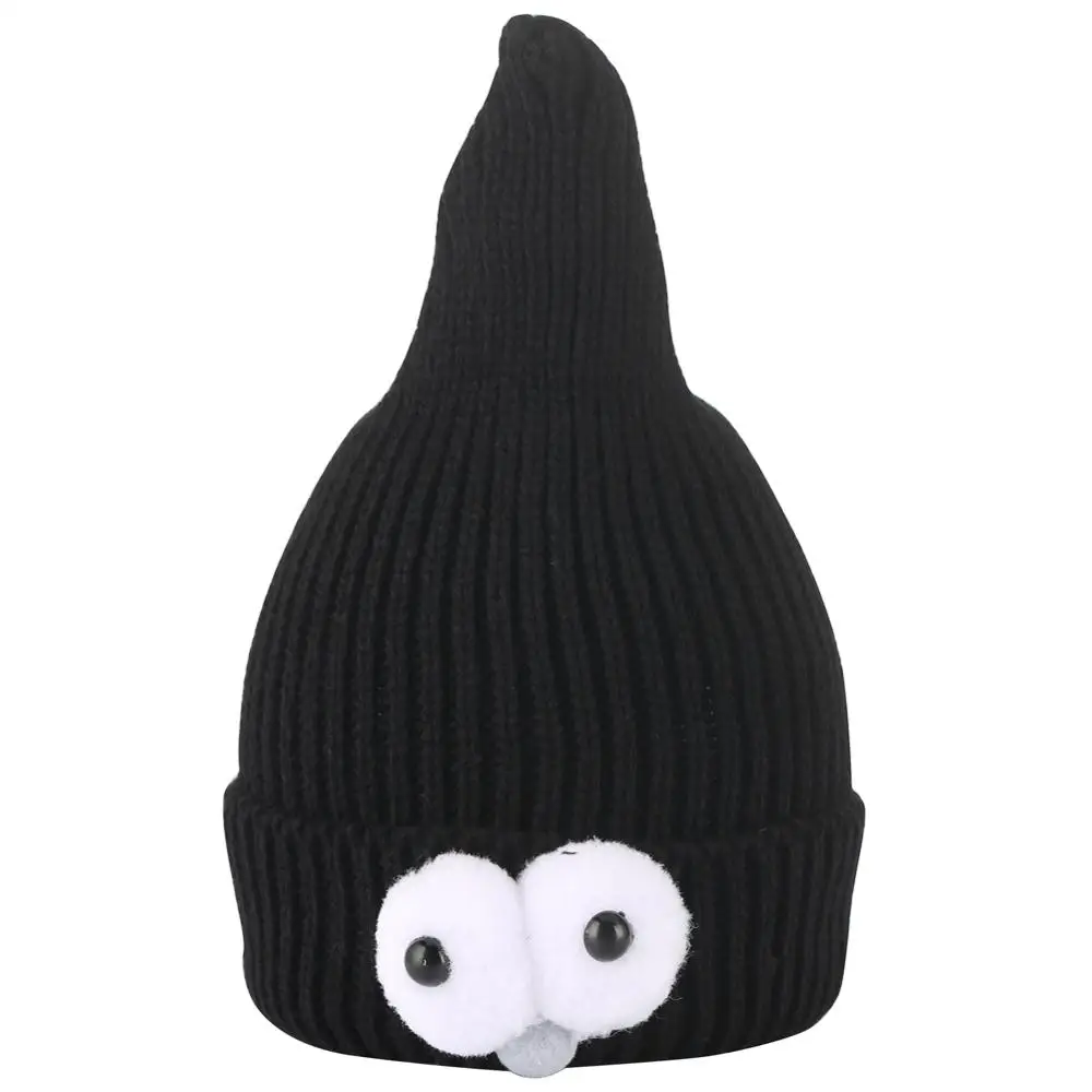 Зимняя детская шапка для мальчиков и девочек вязаные теплые облегающие шапки