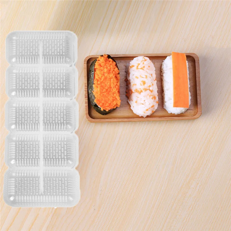 5 рулонов Нигири устройство для изготовления суши Еда Класс Пластик формочки