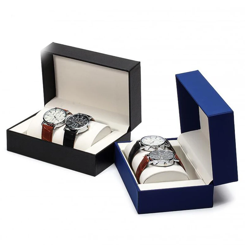 

Portable Leather Watch Box Your Watch Good Organizer necklaceJewelry Storage Box Easy Carry Watch Box New