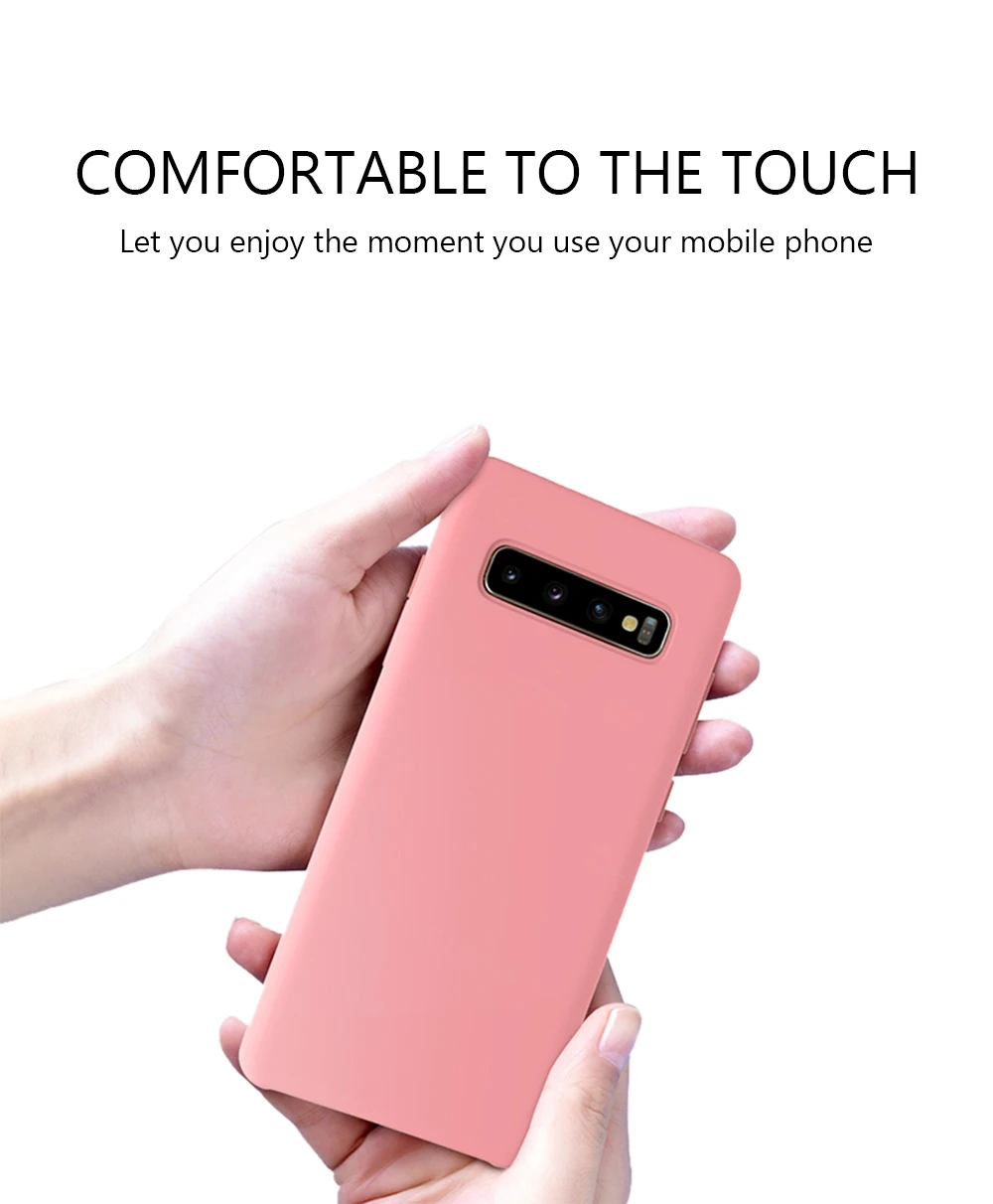 Чехол для samsung S10, высококачественный мягкий силиконовый защитный чехол для samsung Galaxy S8, S9, S10 Plus, S10e, Note 8, 9, 10, силиконовый чехол