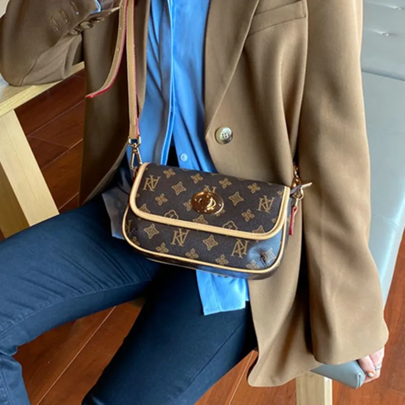 

Women's Bag 2021 New Trendy Fashion Broadband Messenger Shoulder Bags High Quality Women Purse and Handbags Small Square Bags