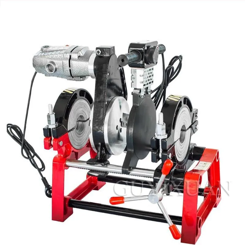 Ручная гидравлическая термоплавкая Стыковочная машина с четырьмя кольцами ПЭ