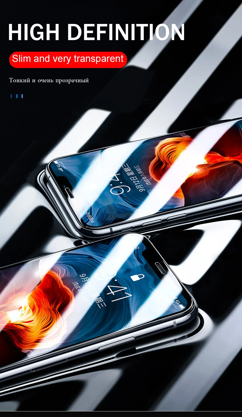100D пленка из закаленного стекла для iphone 11 Pro Max X XR XS Защитная крышка для экрана для iphone 7 8 6 6s PLus 11 полное защитное стекло