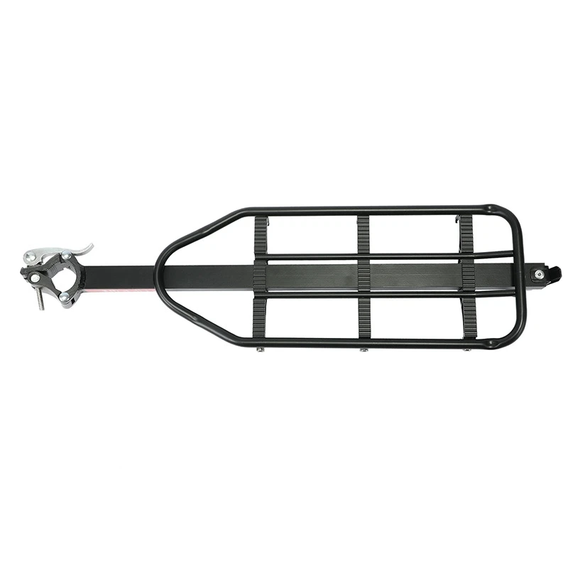 Bicycle Rack MTB Aluminum Alloy Frame Bike Rear Reflector Seat Post Mount Pannier Luggage Carrier Shelf Bracket Quick Relea | Спорт и