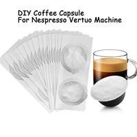 2022 food grade nespresso vertuo refillable cover seal sticker nespresso vertuoline adhesive coffee capsule brewer lid foil 59mm