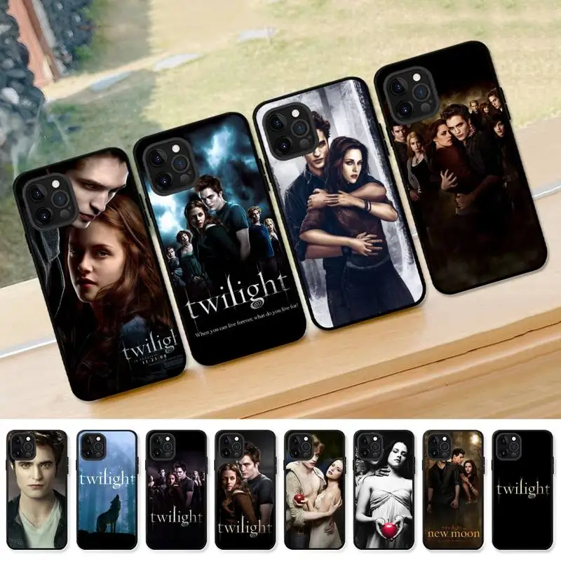 

TV Twilight Isabella Edward Cullen Phone Case for iPhone 13 12 mini 11 pro Xs max Xr X 8 7 6 6s Plus 5s cover