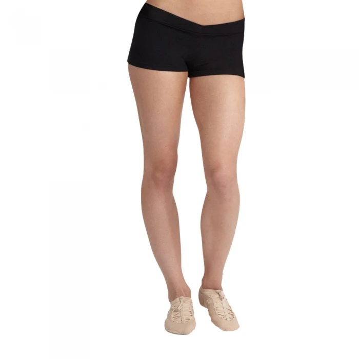 

Girls Team Basic Dancers Bottoms style shorts with V-waist Dancewear Lycra Spandex Dance Shorts