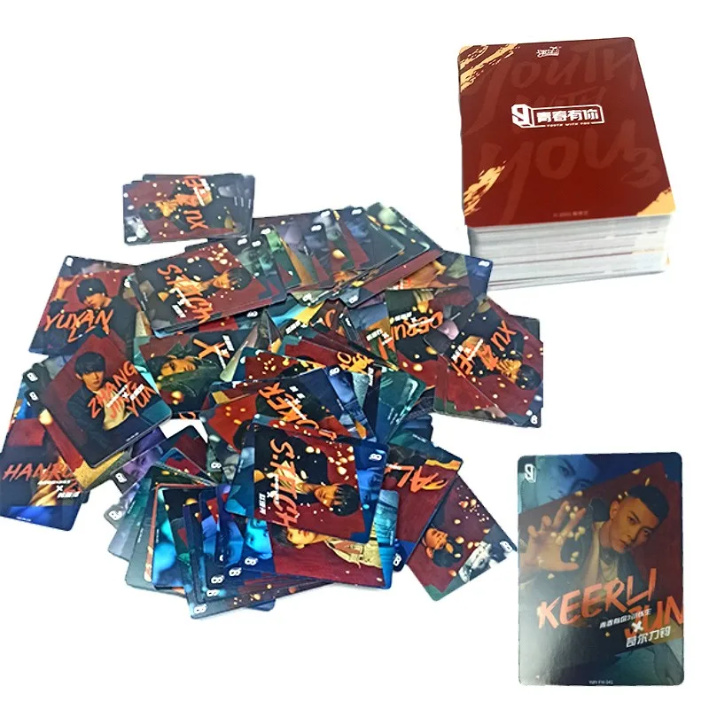 Juego de colecci&oacute;n de 3/5/10/20 piezas para j&oacute;venes con You, 3 estrellas, juguetes para amar, pasatiempos, pasatiempo, coleccionables, cartas de Anime-0