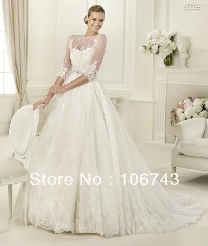 

free shipping 2016 new style hot sale Sexy bride sweet princess Custom size with trail high quality bow embroidery wedding dress