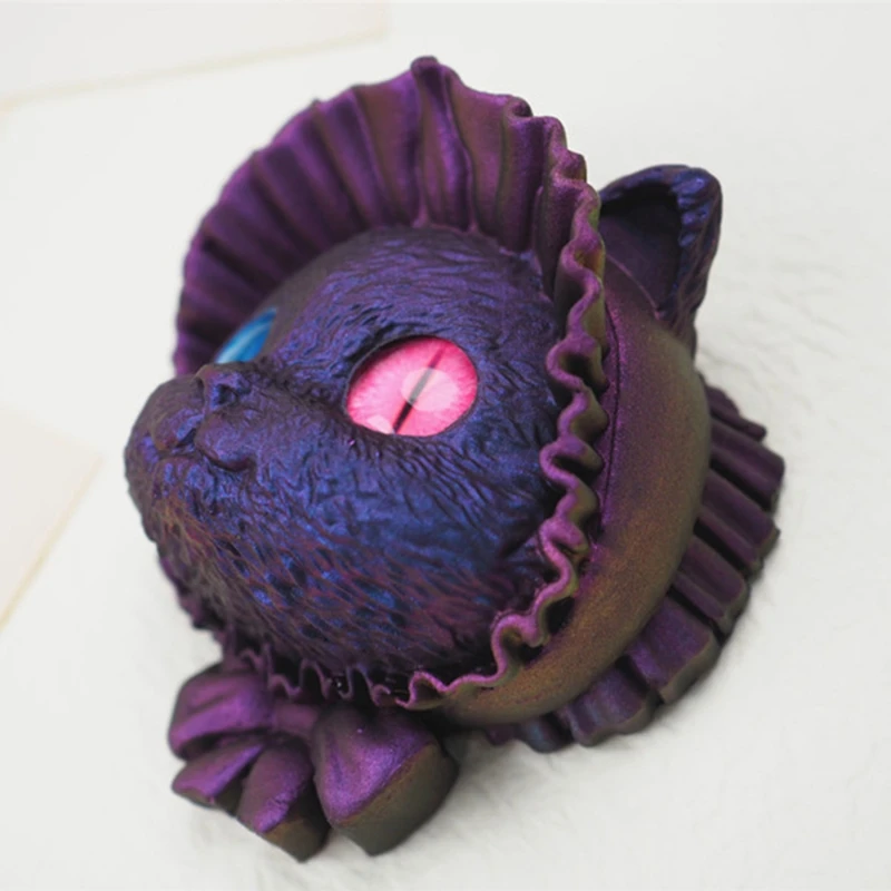 

066C Reusable 3D Lolita Cat Shaped Silicone Mold Aromatherapy Soap Making Mold Tool Girl Loved Craft DIY Molds
