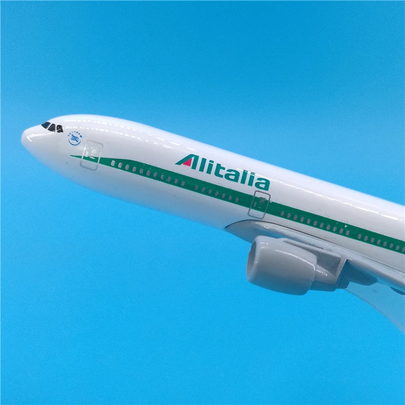 16 см масштаб 1:400 самолеты авиа Alitalia Боинг B777 модель самолета литые игрушки