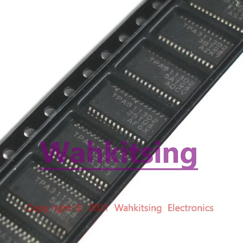 5 шт. усилитель мощности TPA3113D2PWPR HTSSOP-28 TPA3113D2 6-вт стерео класса D аудио с микросхемой