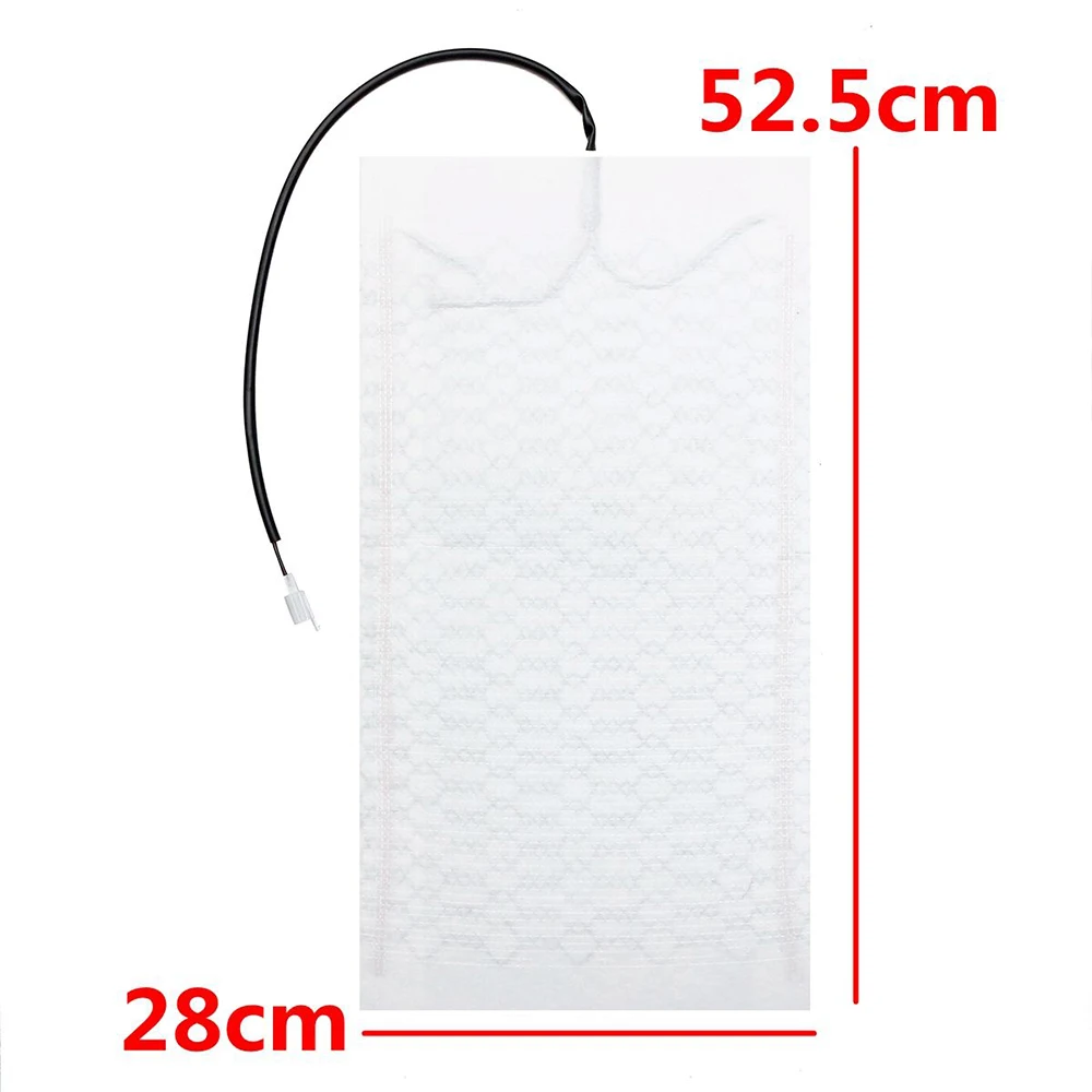 Uncontrollable(2PCS) VEHEMo зимние теплые чехлы на сиденья DC12V 50W 4 шт. углеродного волокна 6-Скорость ручка регулирование температуры автокресло подогрев сидений коврик двойной Управление - Название цвета: Uncontrollable(2PCS)