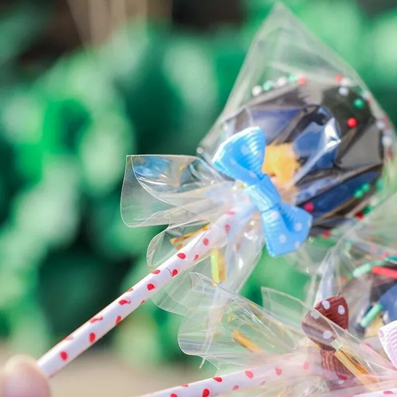 

20Pcs Candy Biscuit Bow Tie Gift Bags Bonbonniere Snack Baking Packaging Dragee Chocolate Wedding Christmas Gift Box Supplies