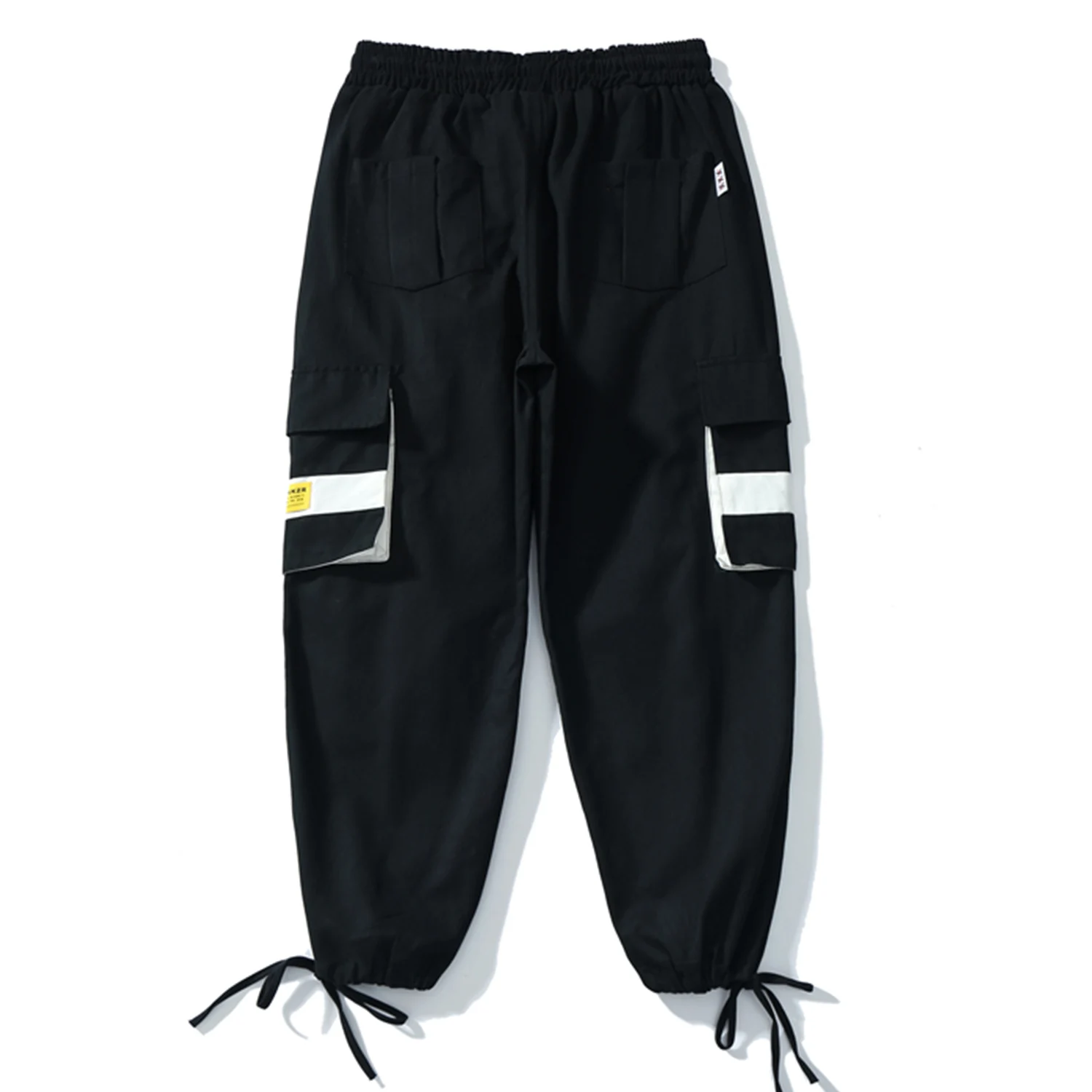 Aelfric Eden Лоскутные мульти шаровары с карманами брюки карго для мужчин 2019 Мода Harajuku