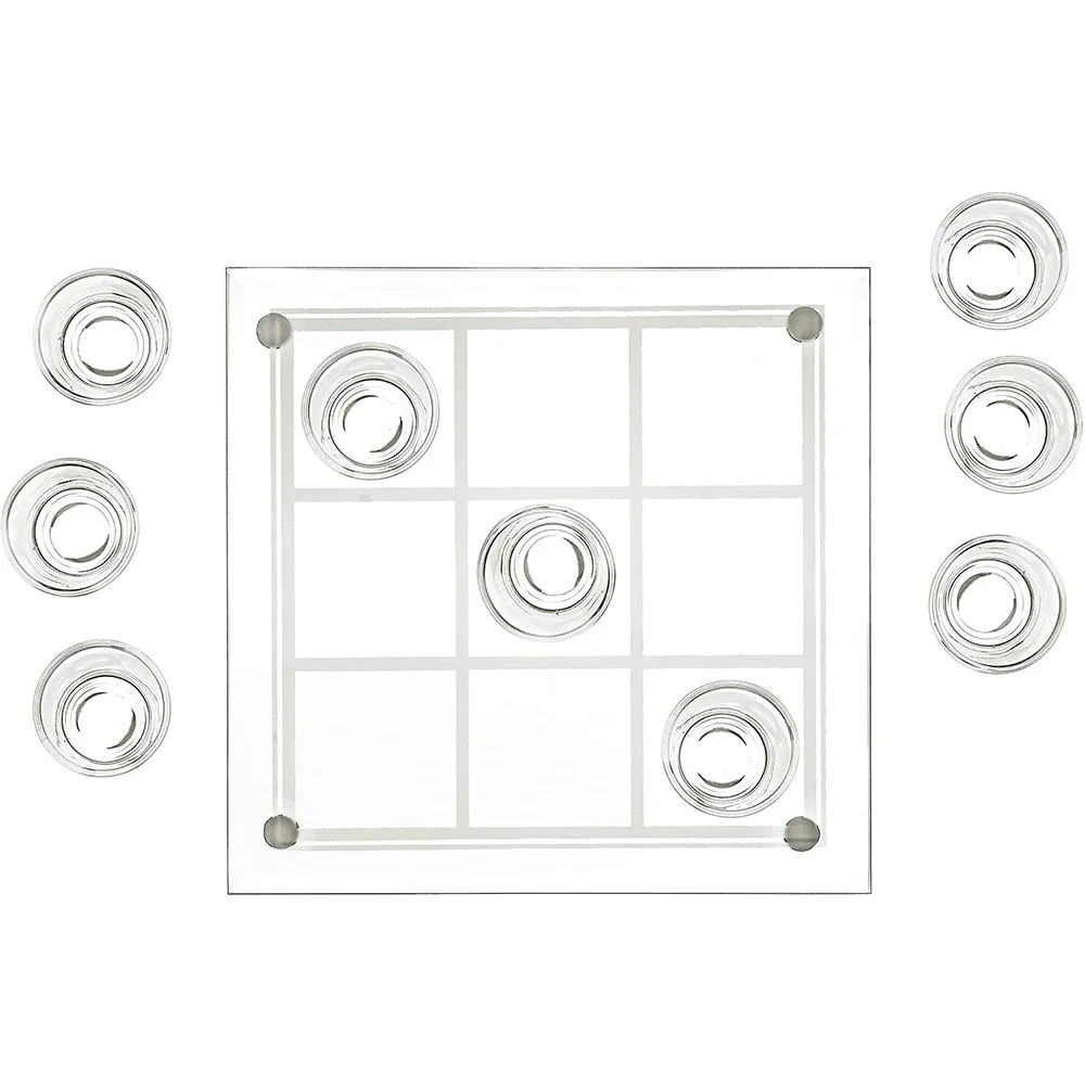 

Chess Tac board game Drinking Game Set juegos de mesa for Party Desk Board entertainment Game for Friends Hacing Fun Glass