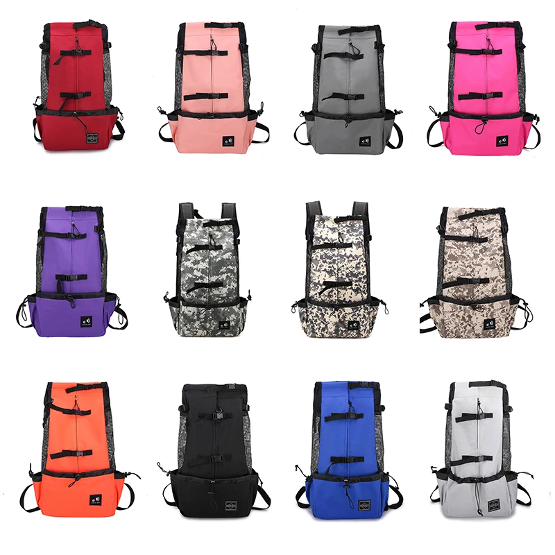 Pet Dogs Backpack Outdoor Travel Puppy Medium Dog for Small Breathable Walking Cycling Carrier Bags Accessories | Дом и сад