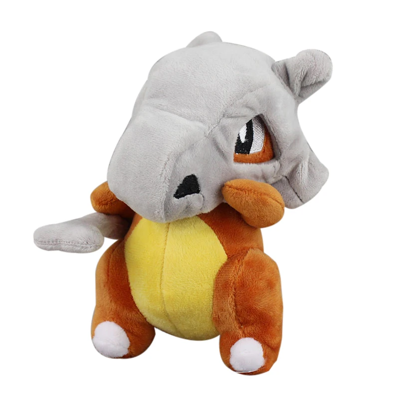 Горячая 10 шт./лот стиль 15 см серый Cubone Мягкие плюшевые игрушки