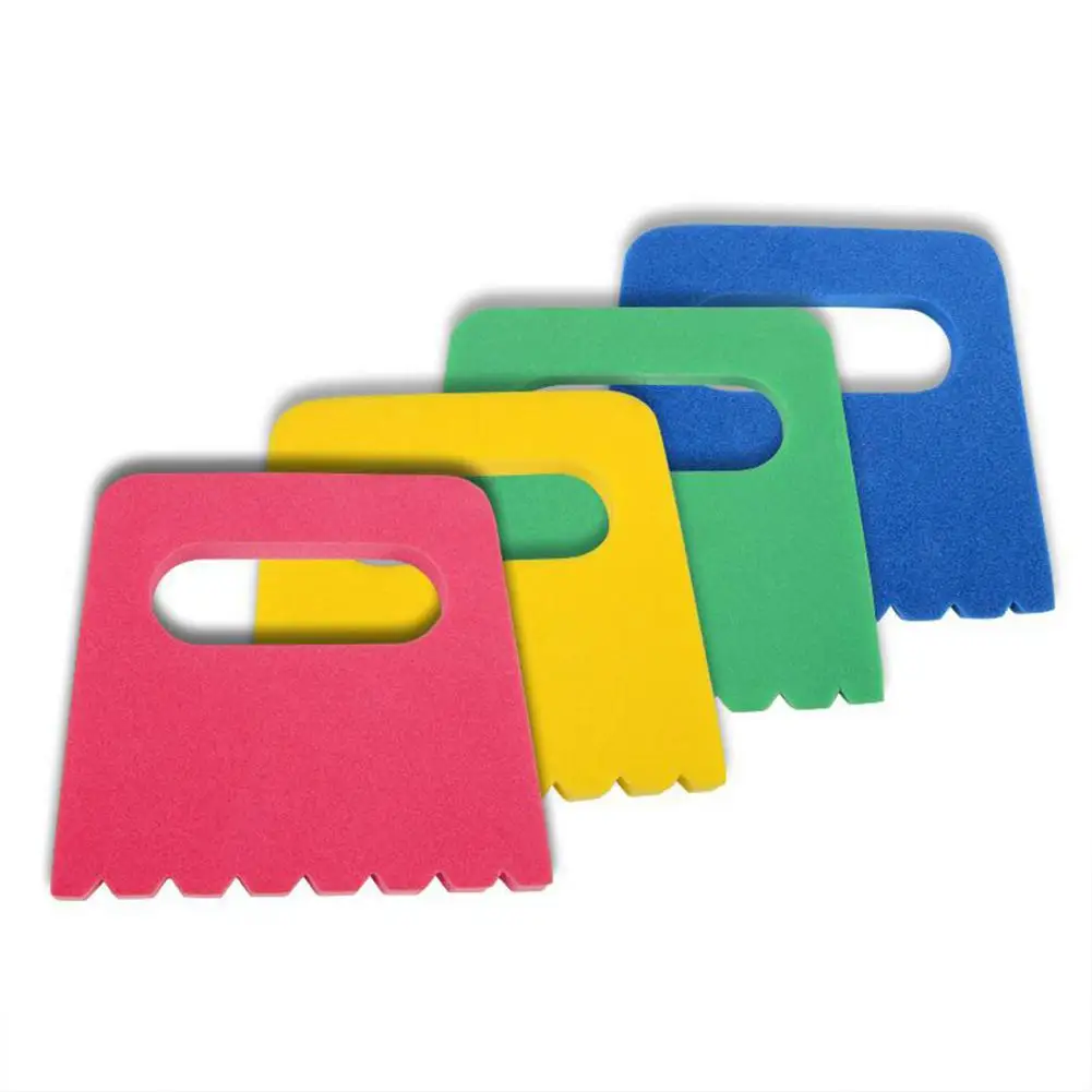 

4Pcs/set Pigment Painting Scraper Brush Kids Art Graffiti Paint Toy Drawing Tools School Stationery