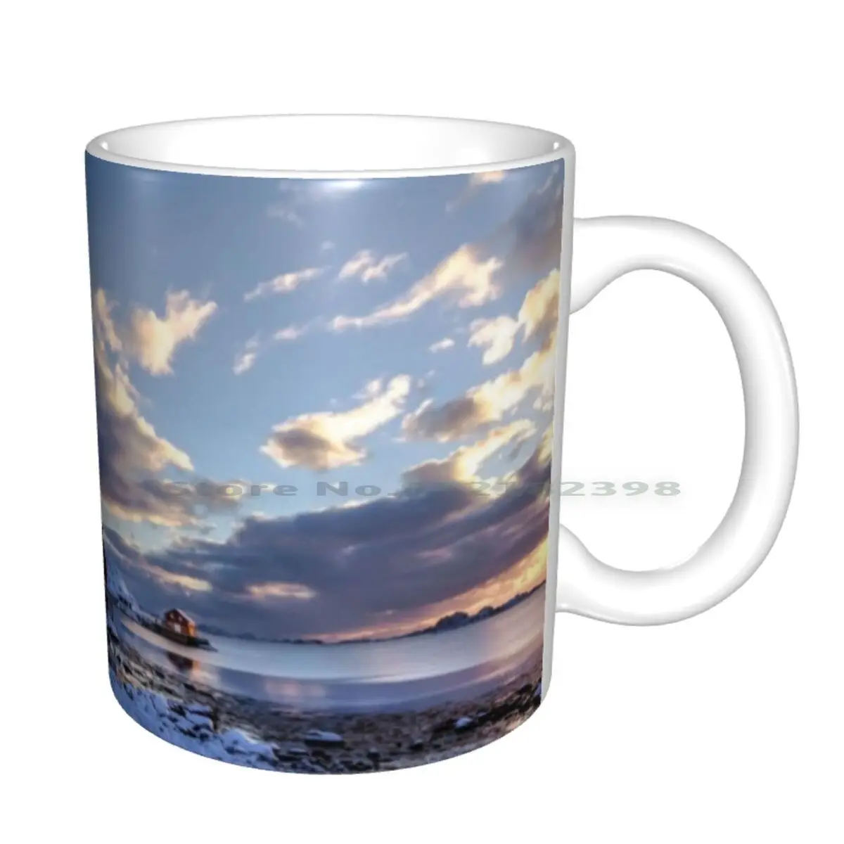 Керамические кружки Morning In Lofoten кофейные чашки кружка для молока и чая Sennesvik