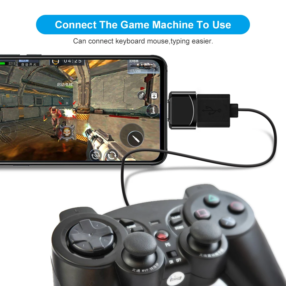 5 шт. OTG Type C кабель адаптер для Samsung Note 10 9 S10 S9 Xiaomi Redmi MacBook LG HUAWEI USB 3 0 мини зарядка