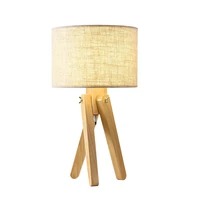 nordic bedroom bedside table lamp living room solid wood study creative warm romantic home simple modern table lamps for bedroom