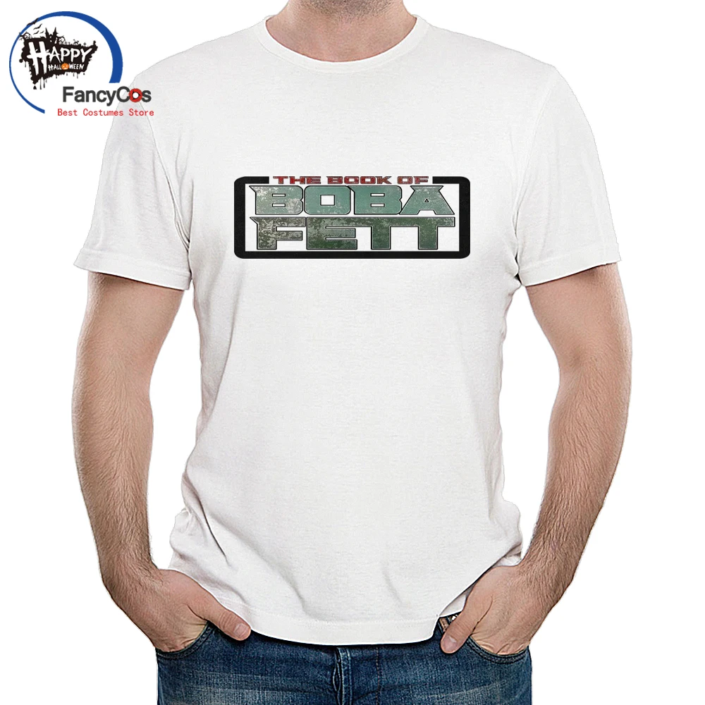 

Mandalorian T Shirt The Bounty Hunter Short-sleeved T-Shirt Boba Fett T-shirt Cosplay Costumes Daily Casual Tshirt Tops Tees