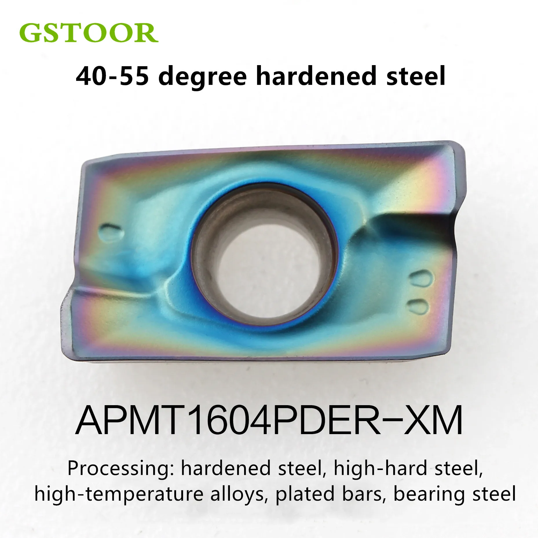 10 шт. токарный инструмент APMT1135PDER-XM H2 APMT1604PDER-H2 XM APMT1605PEER-XM GH55 из закаленной стали для