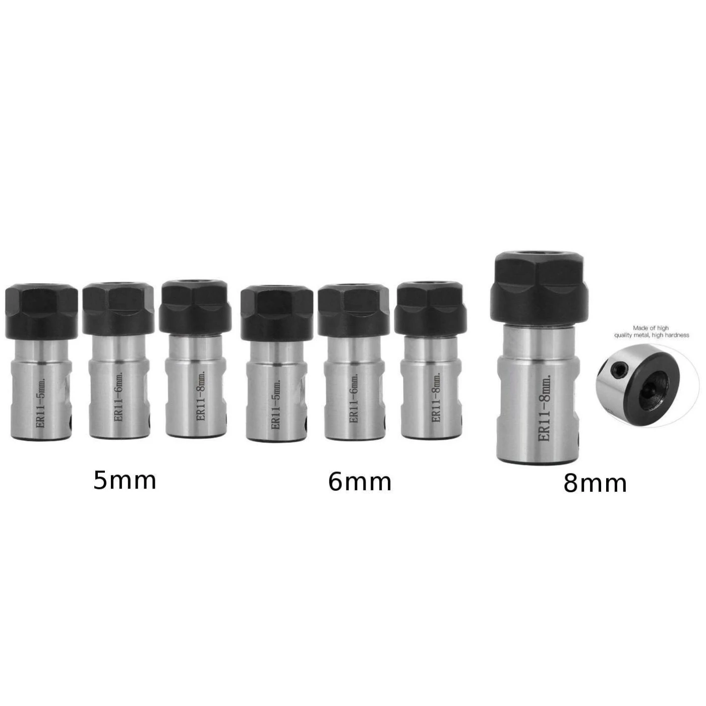 Зажимной патрон с прямым хвостовиком 35 мм удлинительная Цанга 40 для