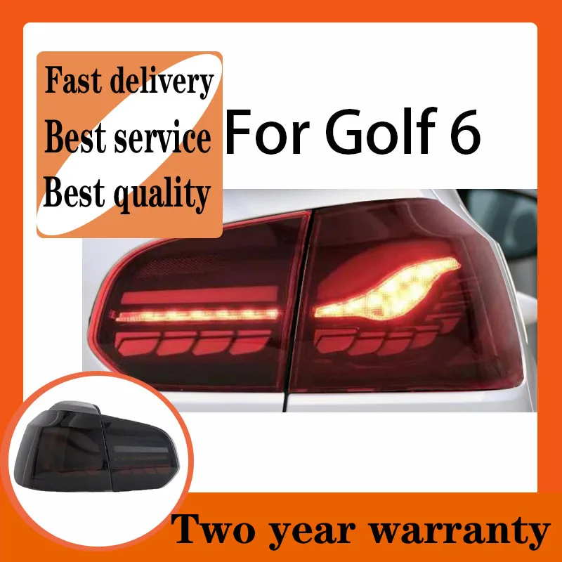 

For Golf 6 Tail Lights 2010-2012 Golf6 LED Tail Lamp GTS DRL Dynami Signal Brake Reverse auto Accessories