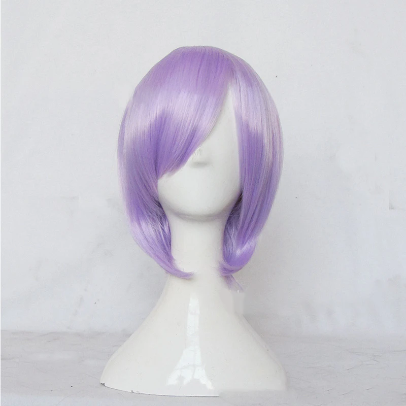 light purple HAIRJOY синтетические волосы Кирисима тука фиолетовый парик для выступлений - Цвет: light purple