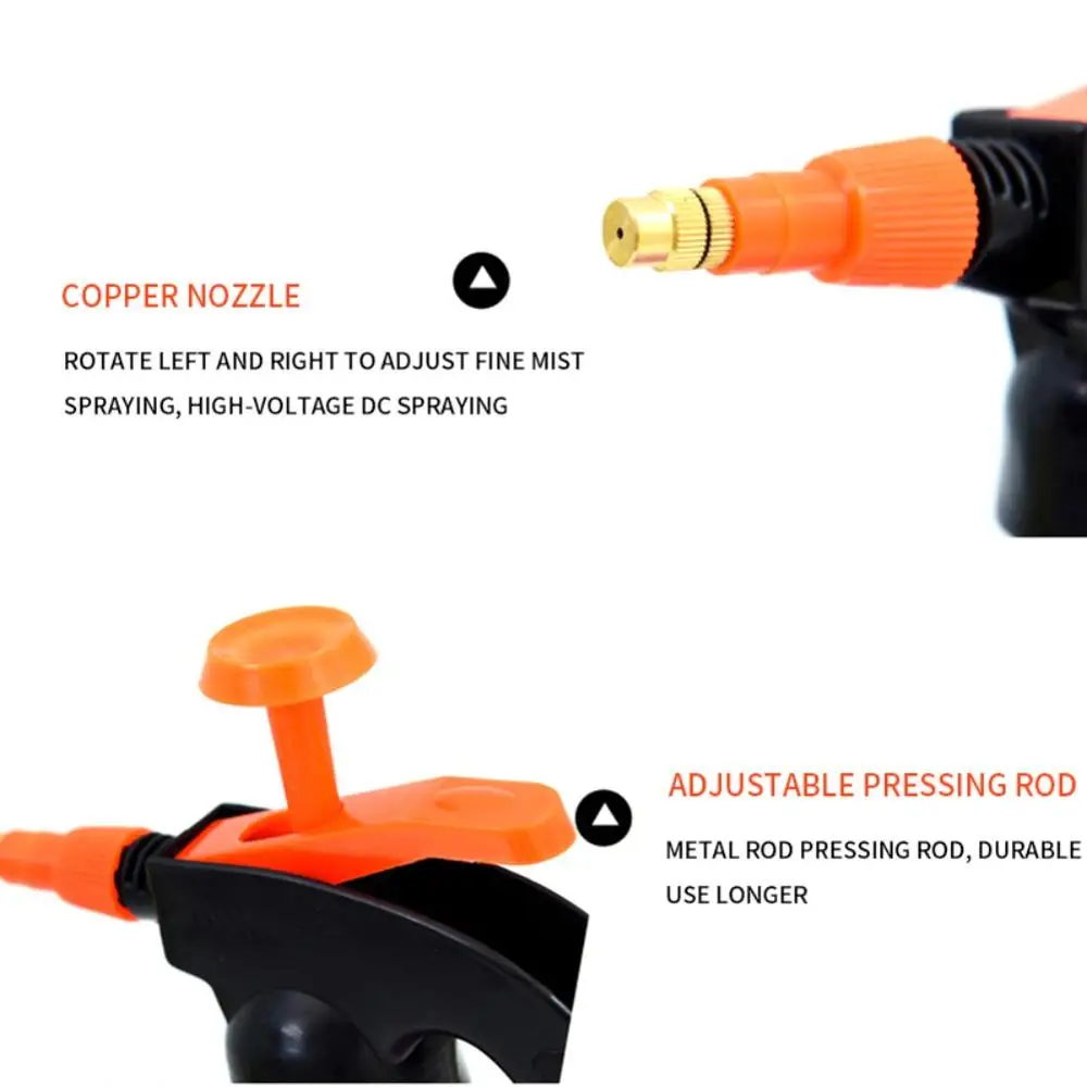 Ручной пульверизатор с пусковым механизмом 1 5 л регулируемая медная насадка