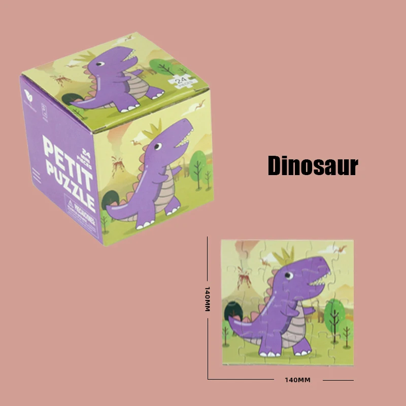 Бумажный мини-пазл Панда астронавт шаблоны для детей Детские игрушки танграмма