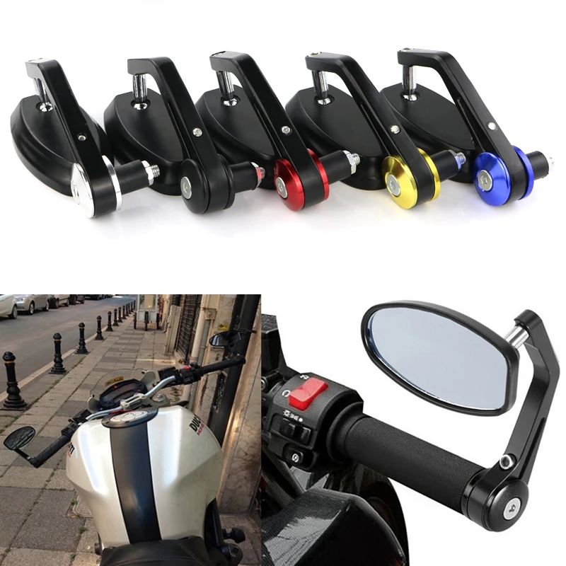 Боковые зеркала заднего вида с ручкой для Honda VFR750 VFR750F VFR800 VFR800X/VFR1200X Crosstourer VTR1000