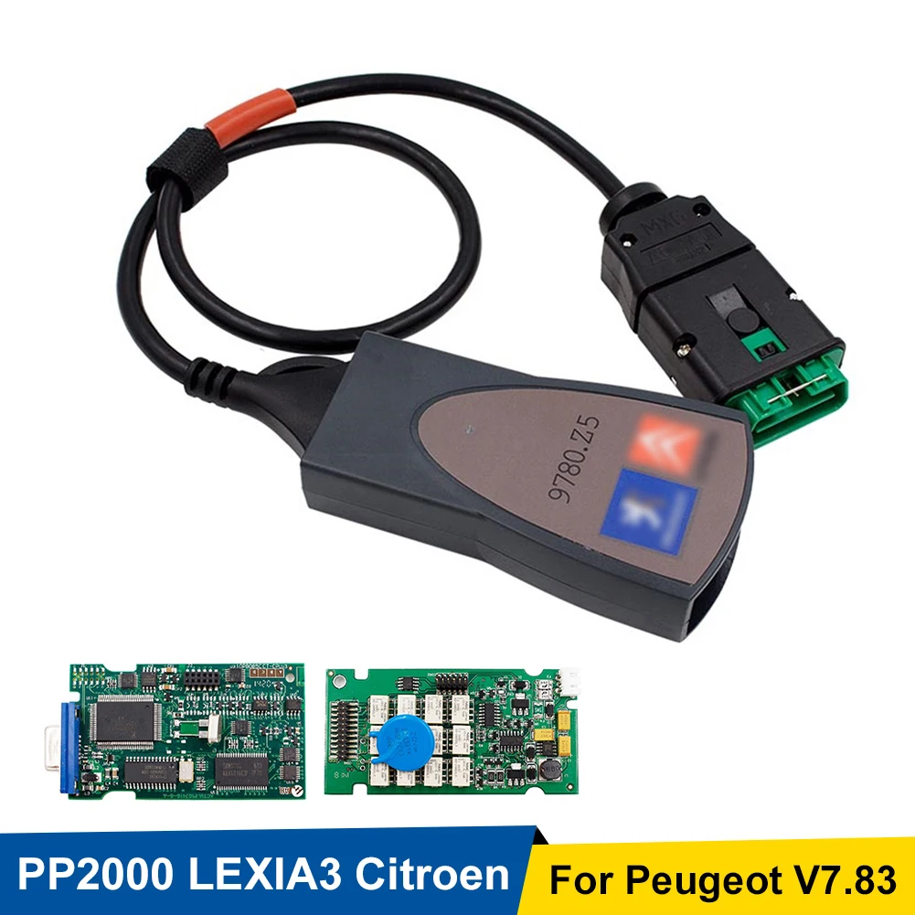 

Professional Lexia-3 PP2000 V48 V25 XS Evolution With Diagbox V7.76 Software For Citroen/Peugeot OBD2 Diagnostic Tool Dropship