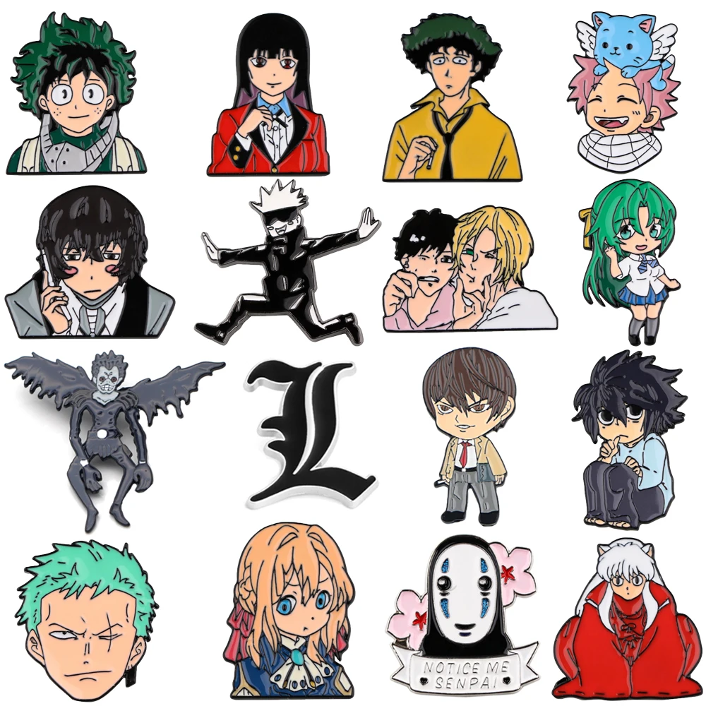 Женская/Мужская эмалированная брошь в виде знака смерти | Украшения и аксессуары