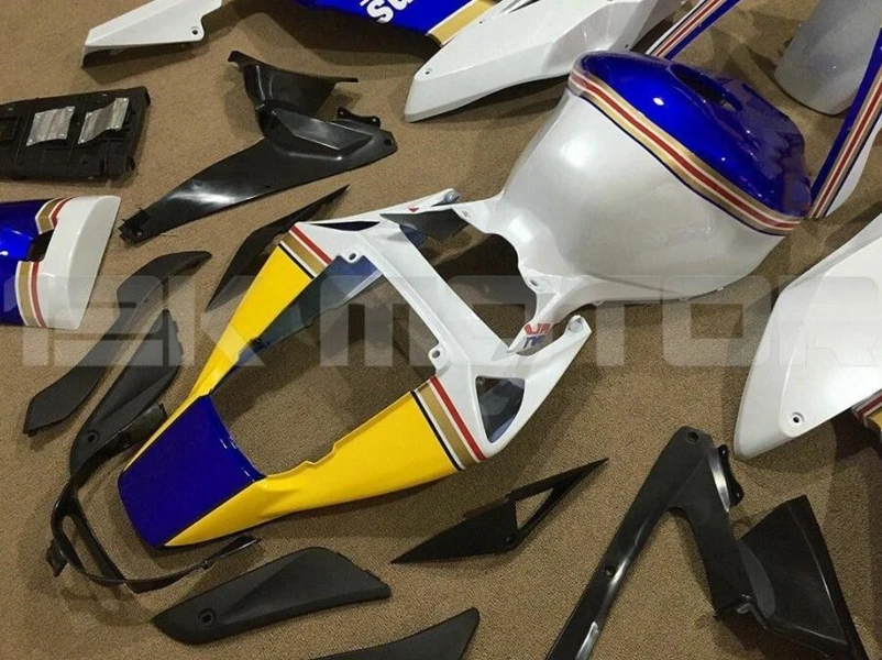 

4 Gifts New ABS Whole Motorcycle Fairings kit Fit for Honda CBR1000RR 04 05 CBR1000 1000RR 2004 2005 Custom Free blue yellow