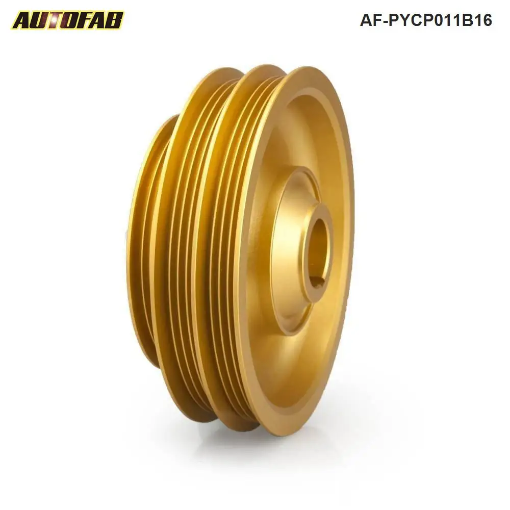 Алюминиевый светильник шкив для Honda Civic Si Integra B Series 99 00|crank pulley|aluminum crank pulleyhonda civic