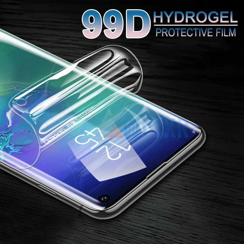 99D Защитная пленка для Samsung Galaxy S10 S9 S20 Plus Note 10 Гидрогелевая A10 A30 A40 A50 A60 A70 A80