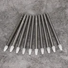 10 шт. часы ручной пресс для толкатель монтажный комплект Сталь Пластик циферблате иглы установка, ремонт инструмента аксессуар для часовщика, р-р 6-15 мм